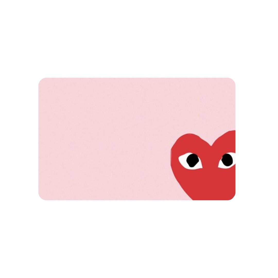 Pink Comme des Garçons Play