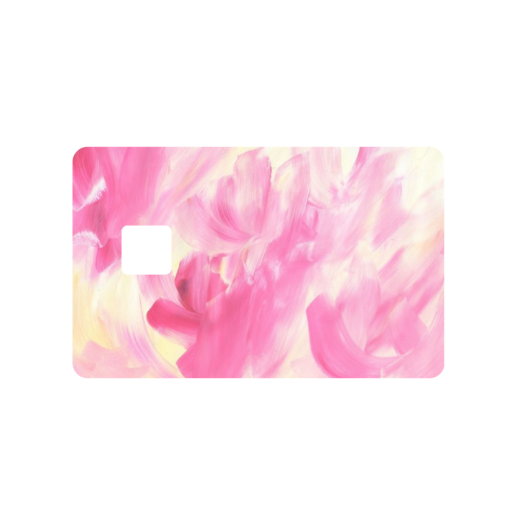 Pink Painted Flowers