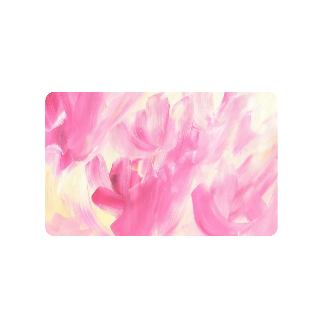 Pink Painted Flowers