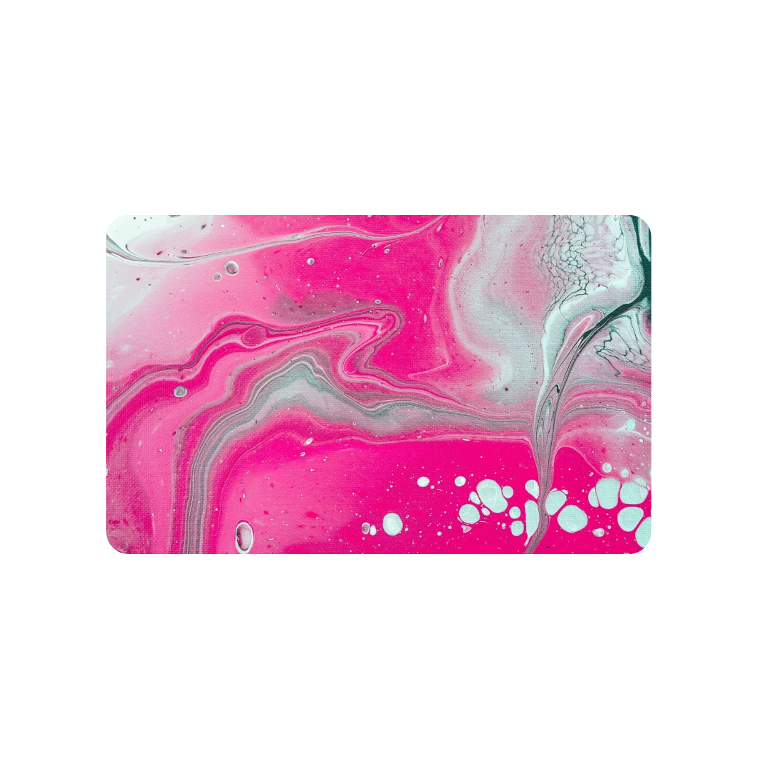 Pink & Silver Paint