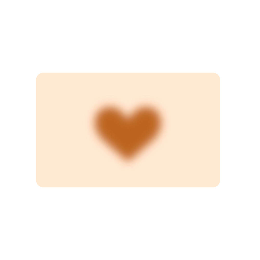 Orange Heart Gradient