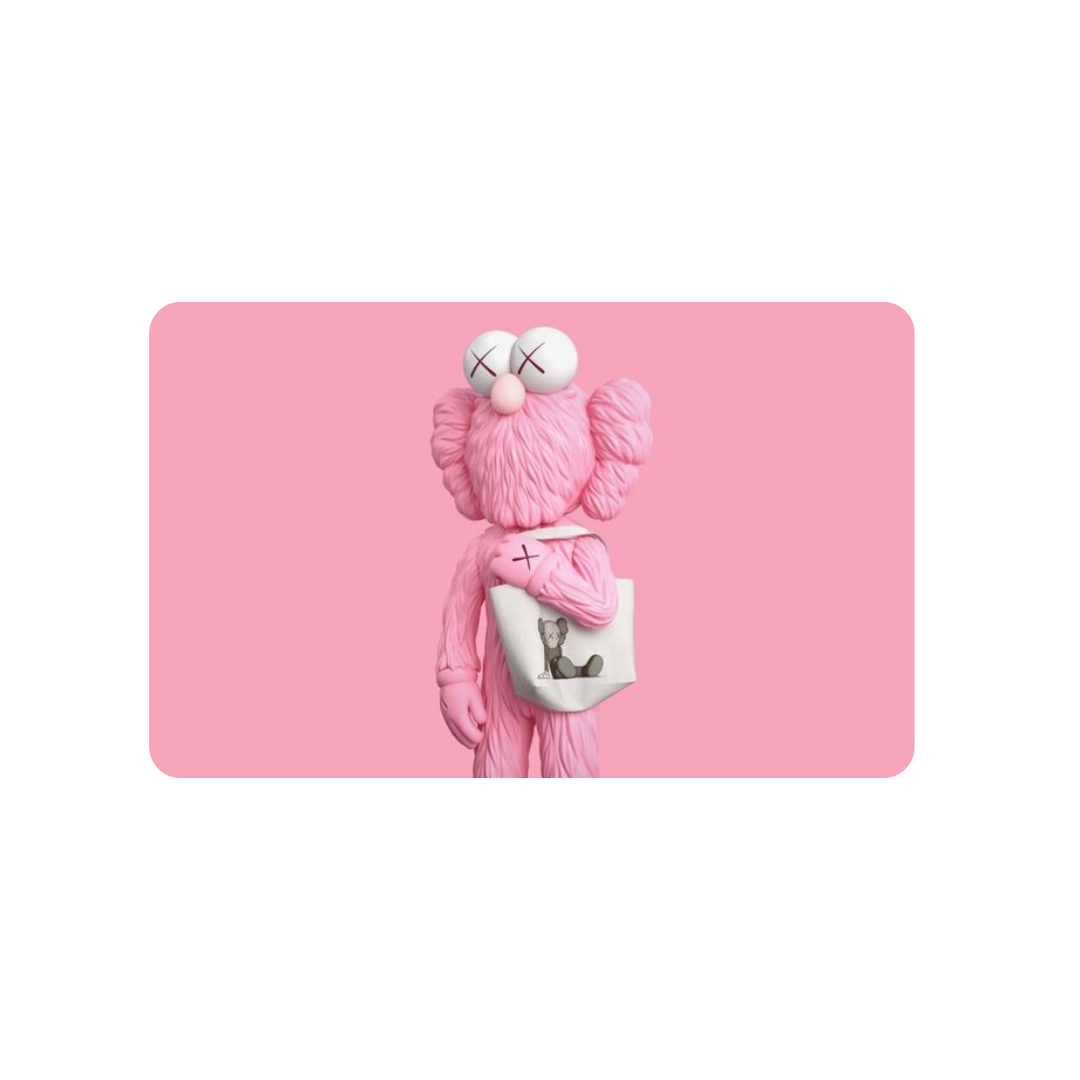 Pink Kaws