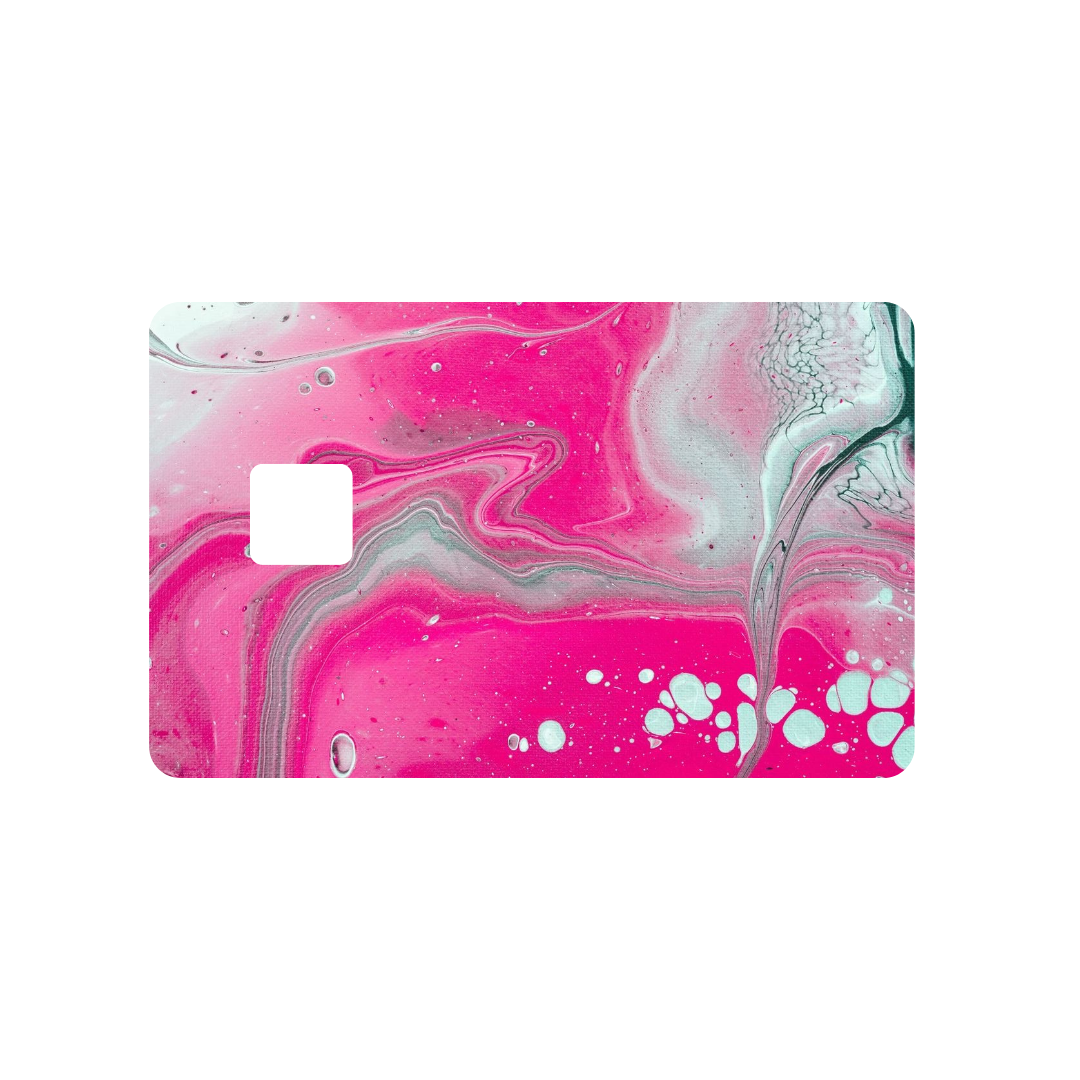 Pink & Silver Paint