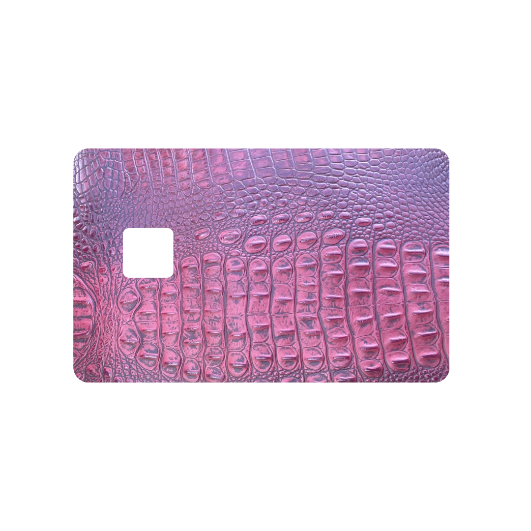 Pink & Purple Crocodile