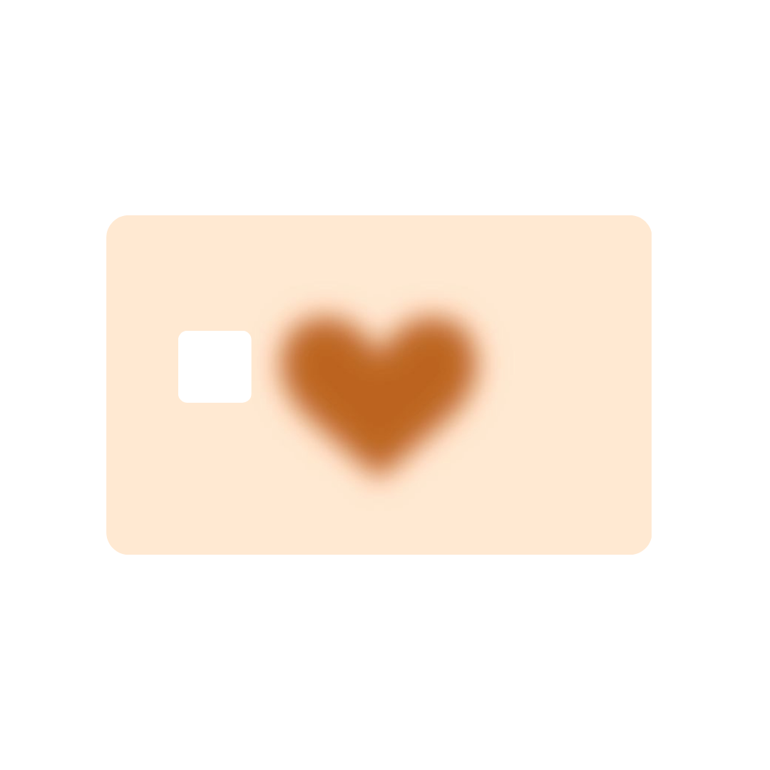 Orange Heart Gradient