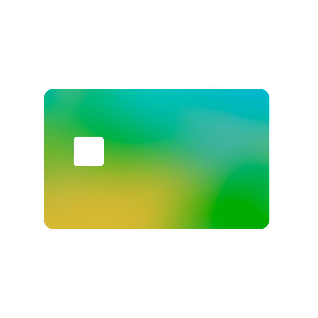 Blue, Green, & Yellow Gradient