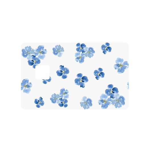 Blue & White Floral