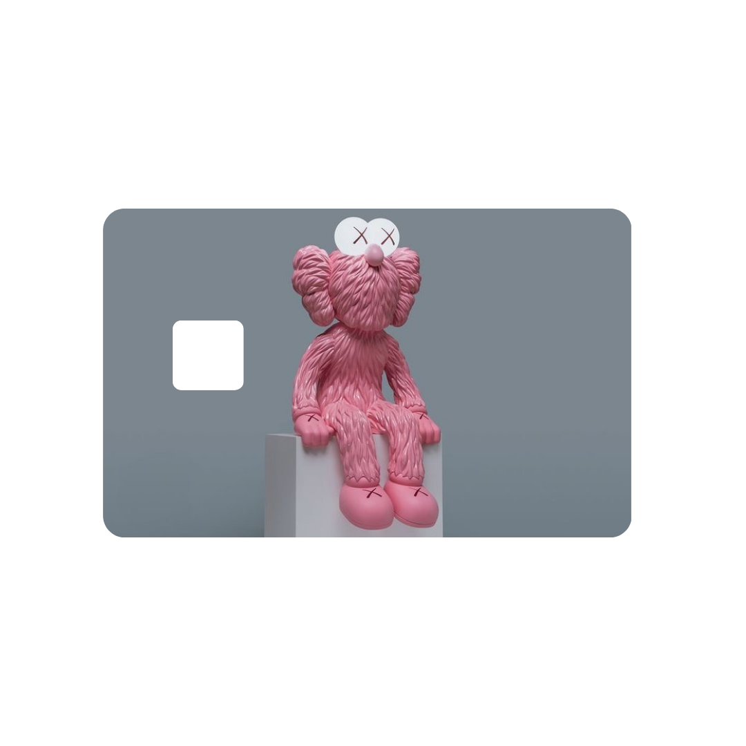 Gray & Pink Kaws