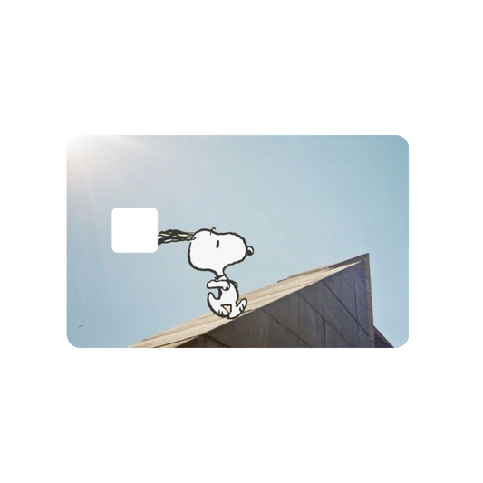 Freudian with Snoopy Credit Card Skin Cover